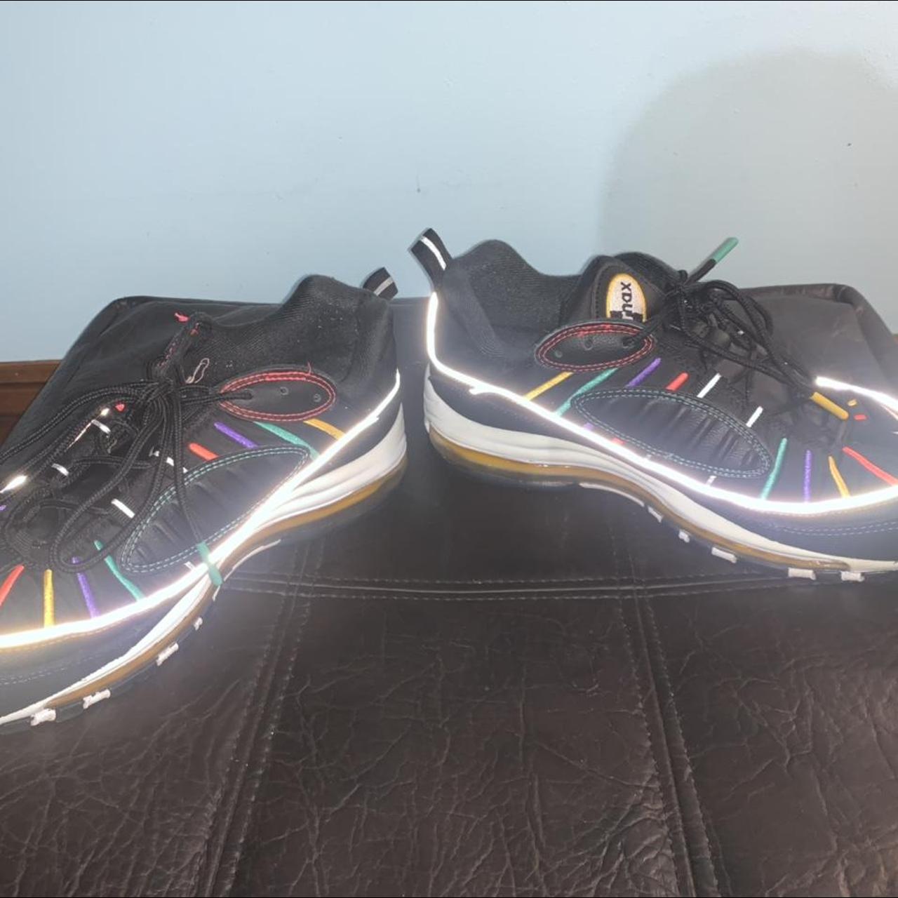 mens multi coloured trainers