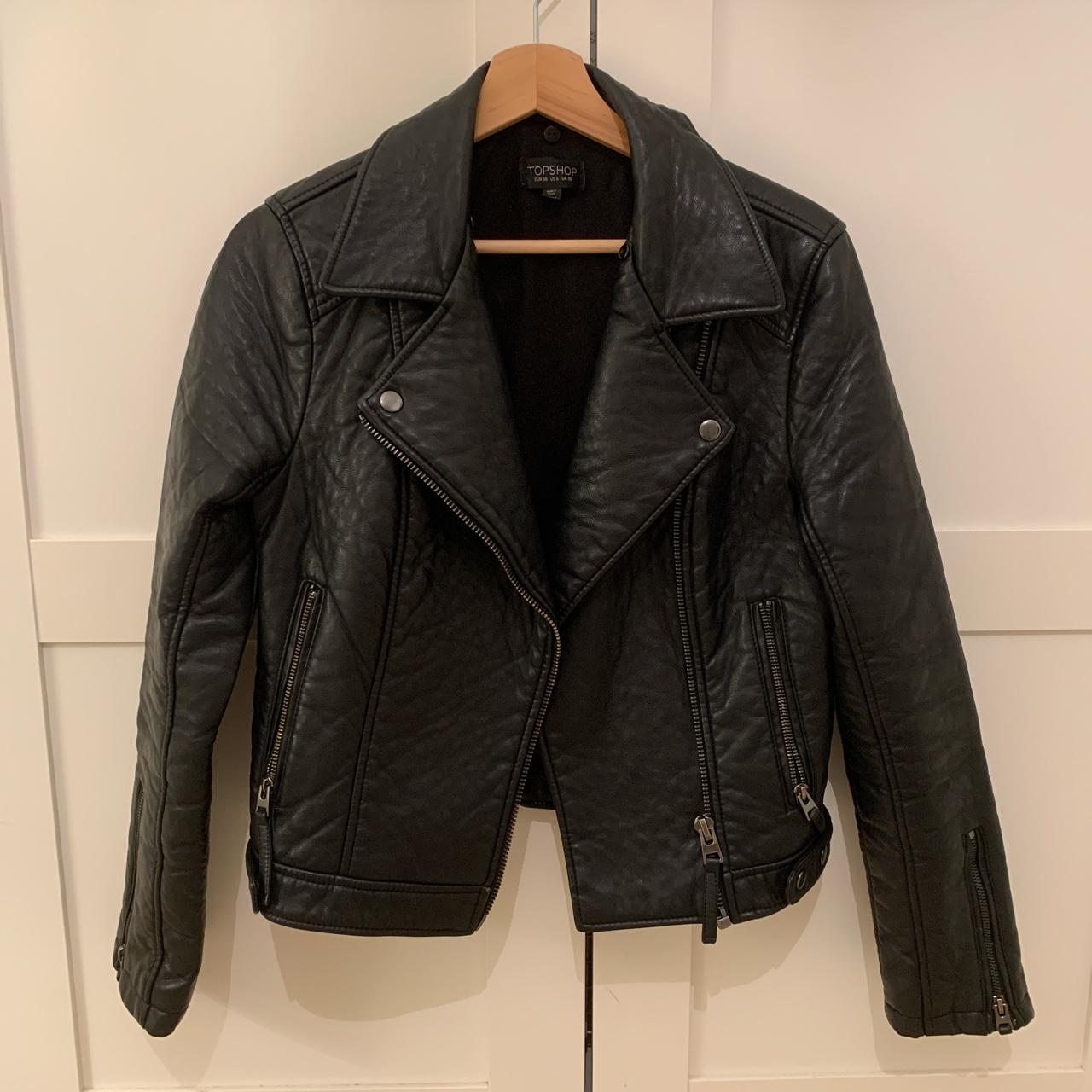 leather jacket leatherjacket... Depop