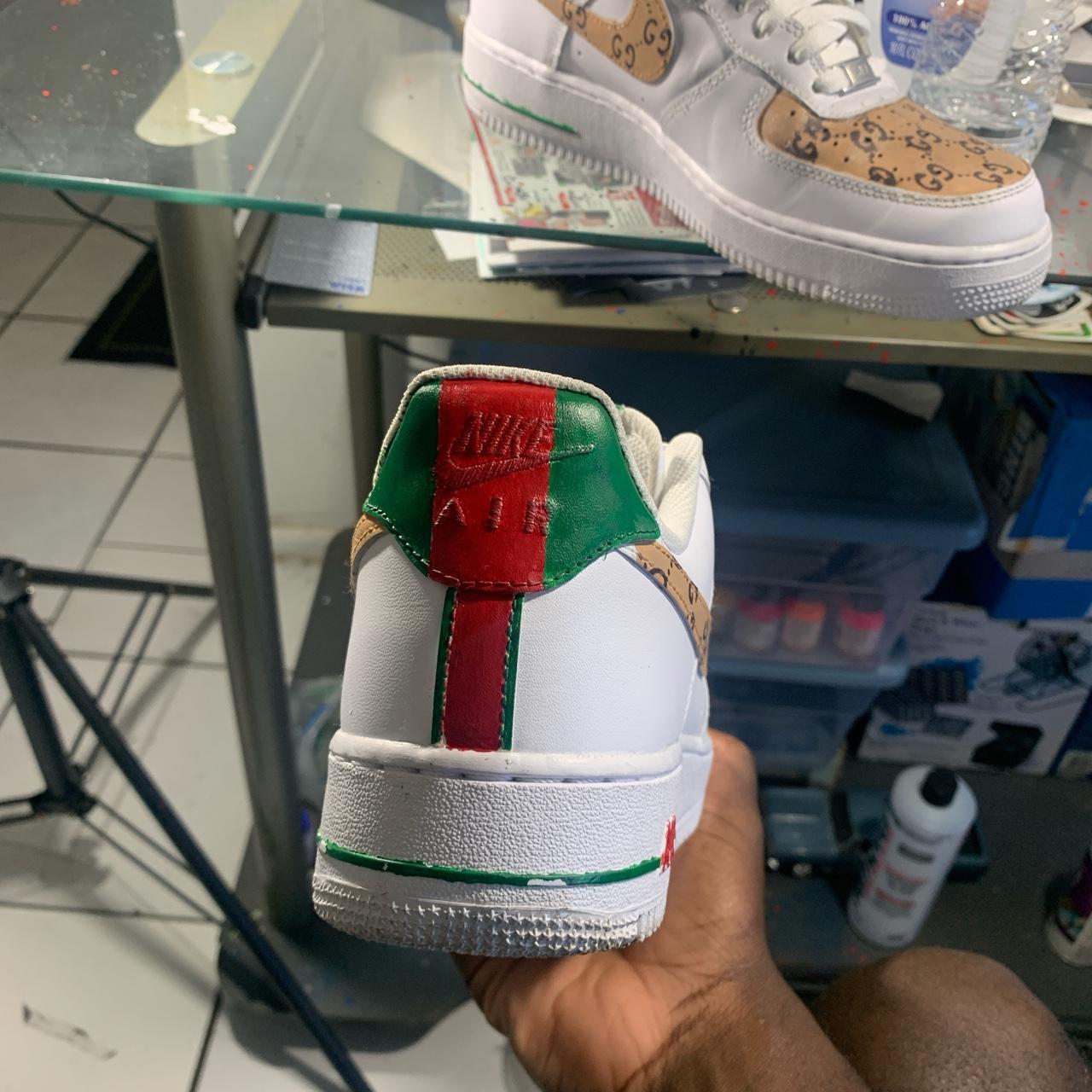 custom gucci air force 1