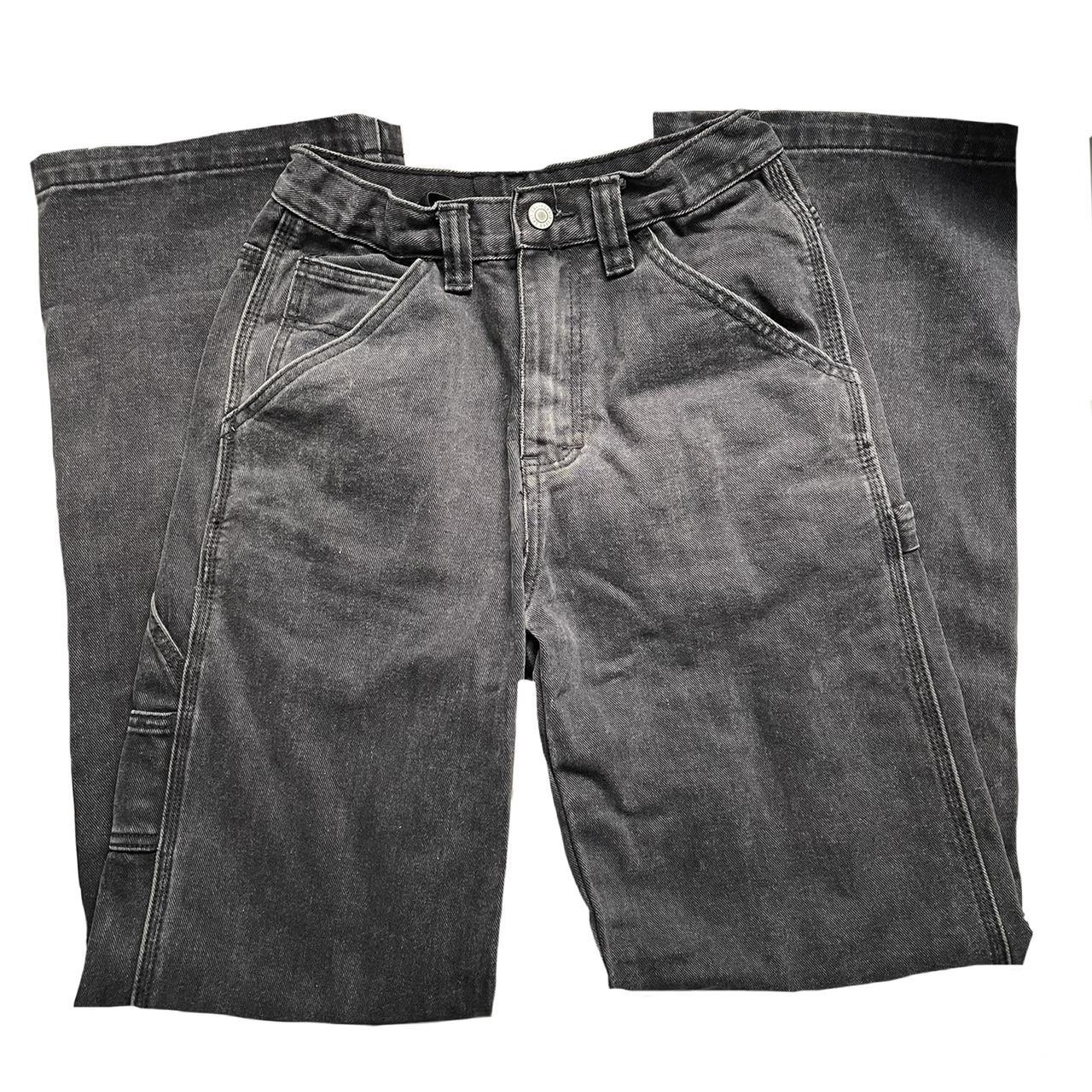 Brandy Melville feanne jeans. Dark wash straight... Depop