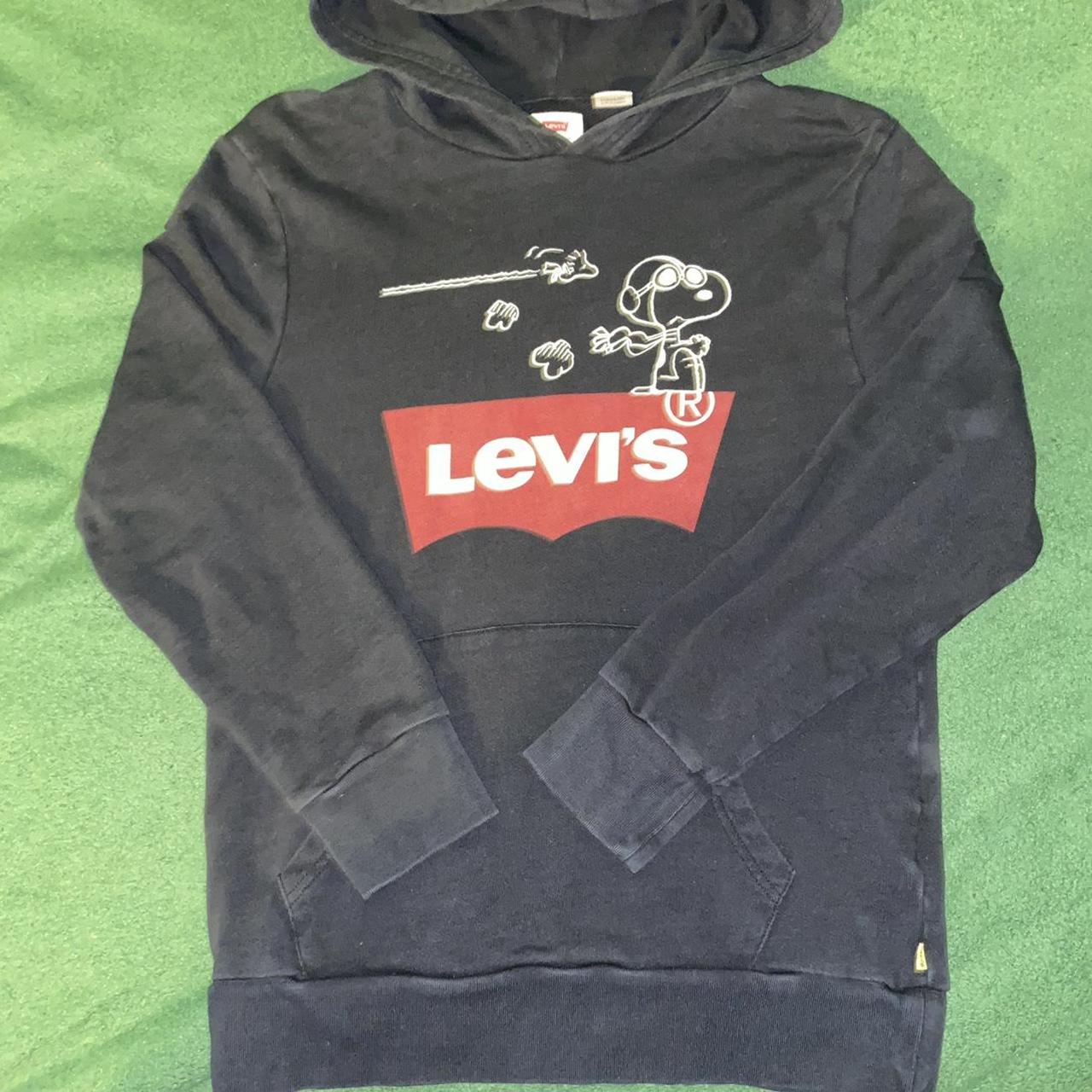 Super clean Levi s x Peanuts Snoopy dog house. Depop