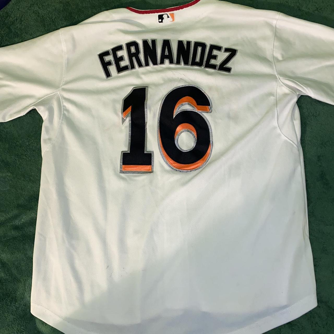 Majestic Miami Marlins Jose Fernandez #16 MLB - Depop