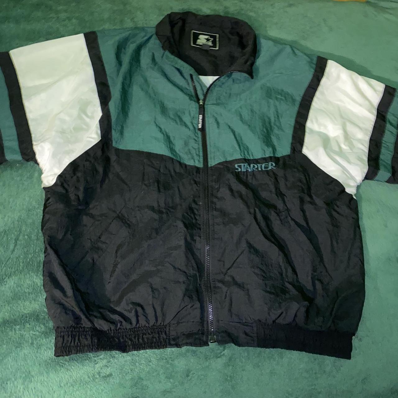 Vintage early 2000’s Starter windbreaker jacket.... Depop