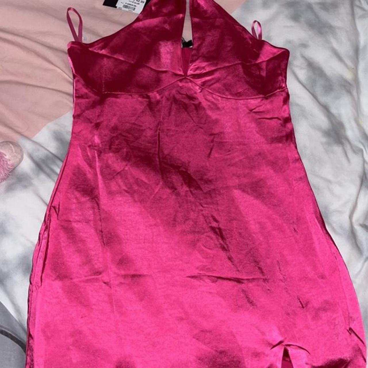 Pink motel rocks dress size medium never worn as... Depop