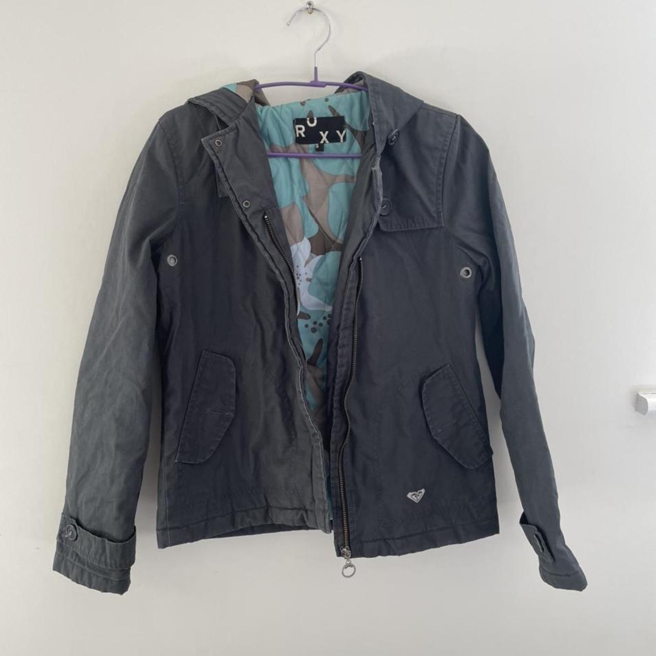 Roxy Women's Grey Jacket | Depop