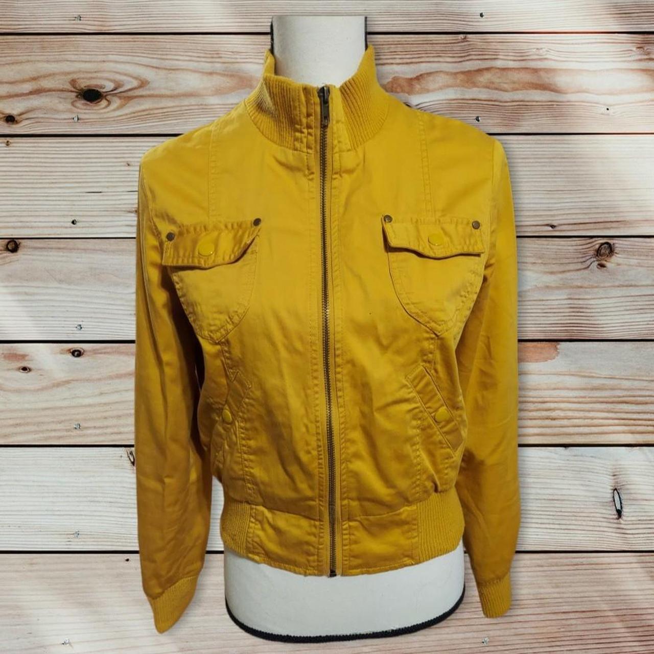 Forever 21 Women's Yellow Jacket Depop