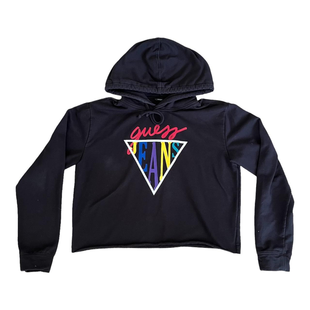 Guess multicolor hoodie best sale