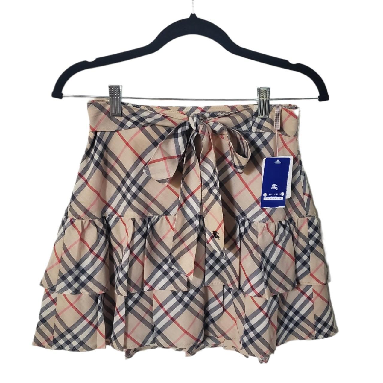 NWT Burberry London Blue Label skirt Size 36 Fits... Depop