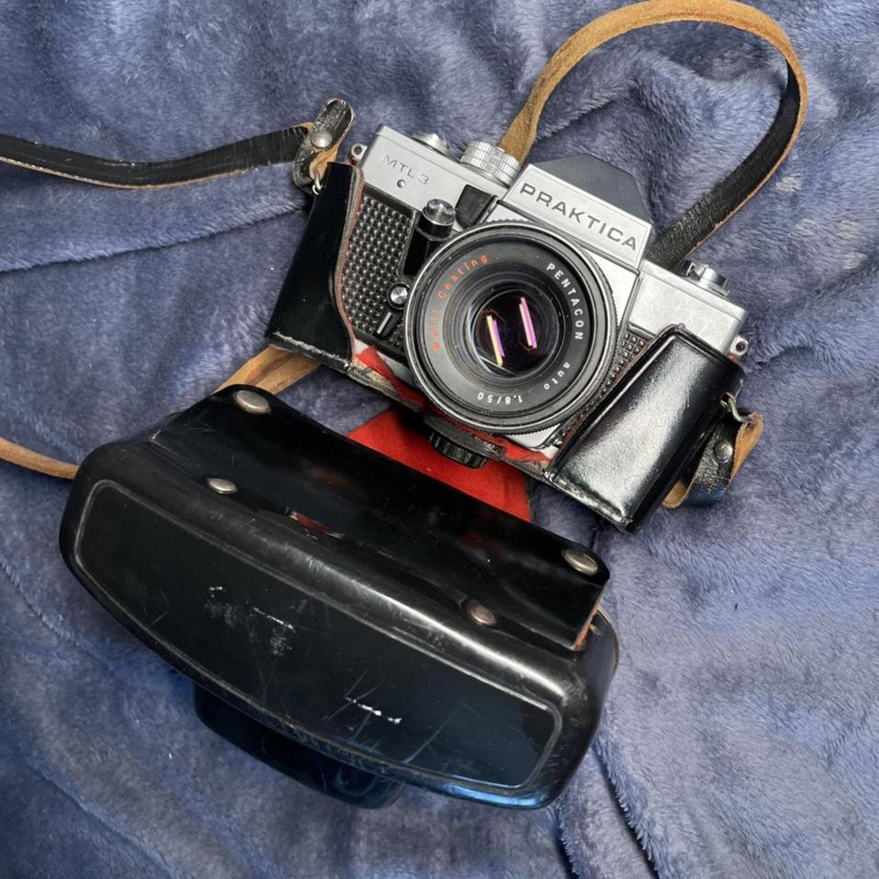 PRACTIKA MTL3 FILM CAMERA WITH 50mm 1.8 PENTACON... Depop