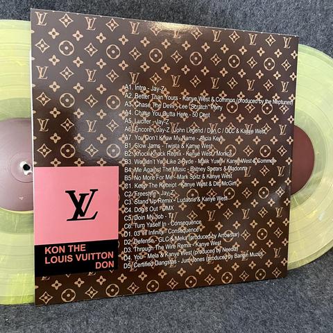 Kon the Louis Vuitton Don Vinyl, Kanye West Record, LP: .co