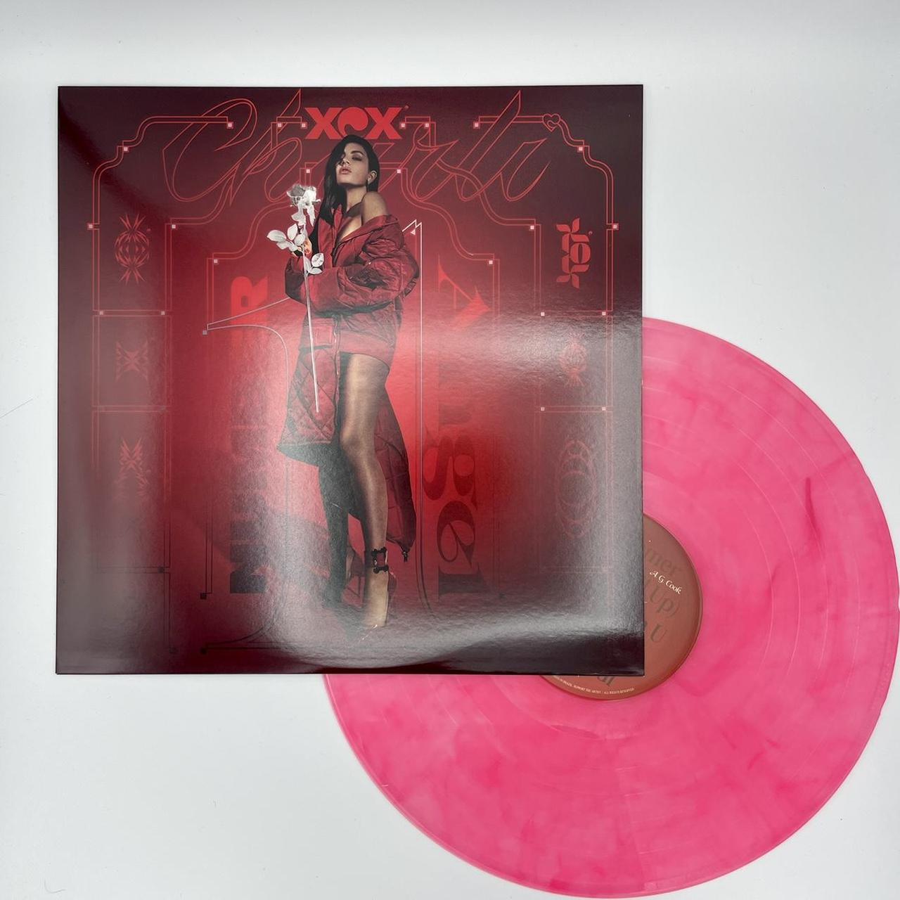 CHARLI XCX - NUMBER 1 ANGEL - RARE PINK VINYL LP... - Depop