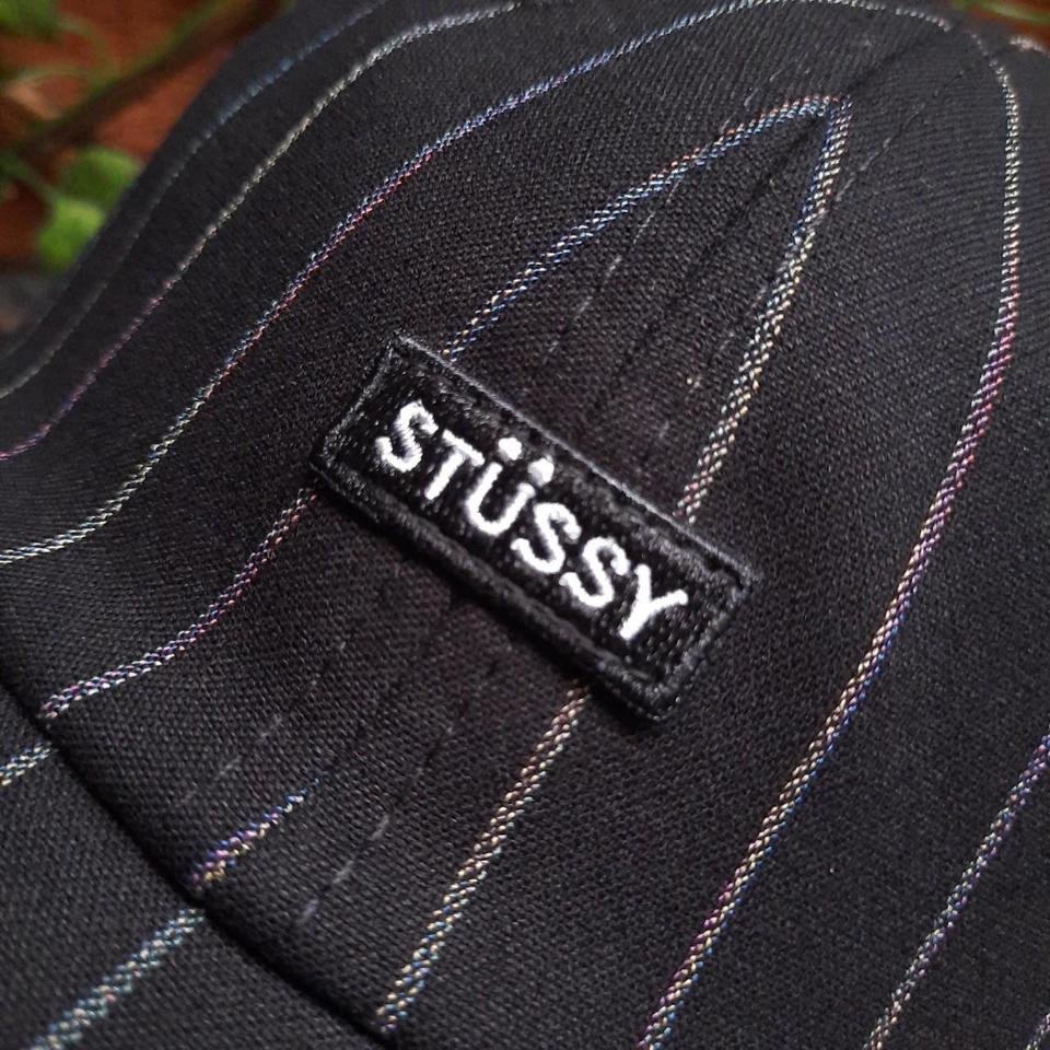 Stussy Rainbow Pinstripe Cap Hat Brand New / Never... - Depop