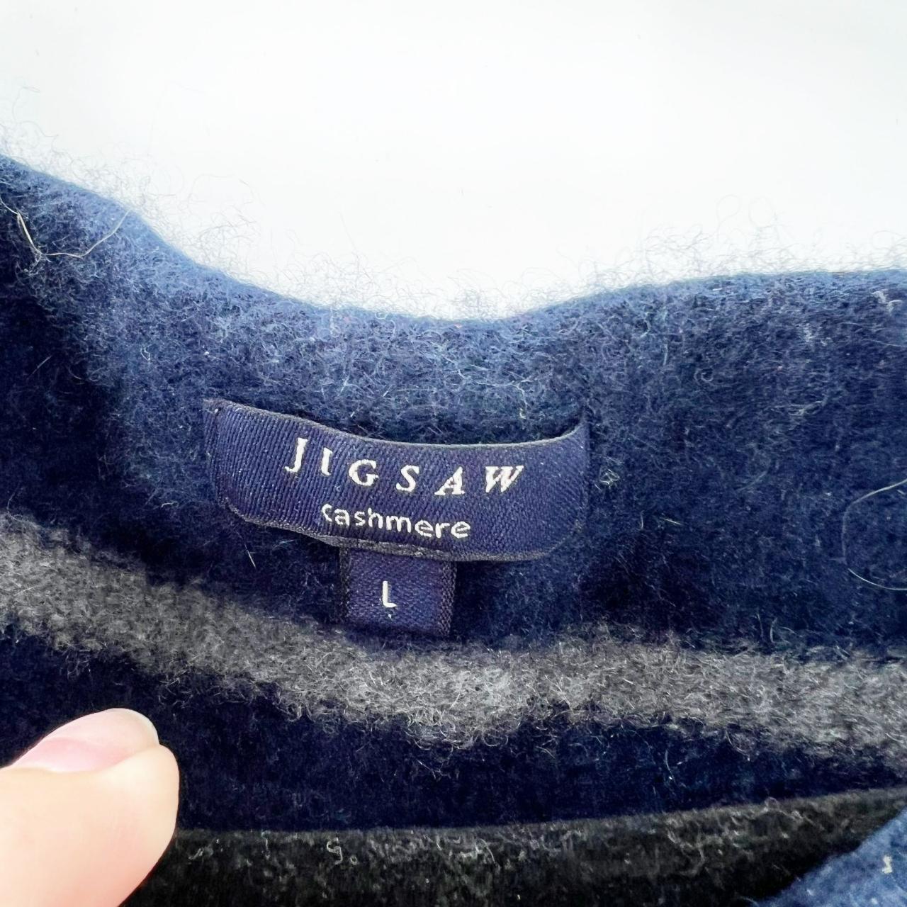 Product Image 4 - Jigsaw Women's Navy Blue Cashmere