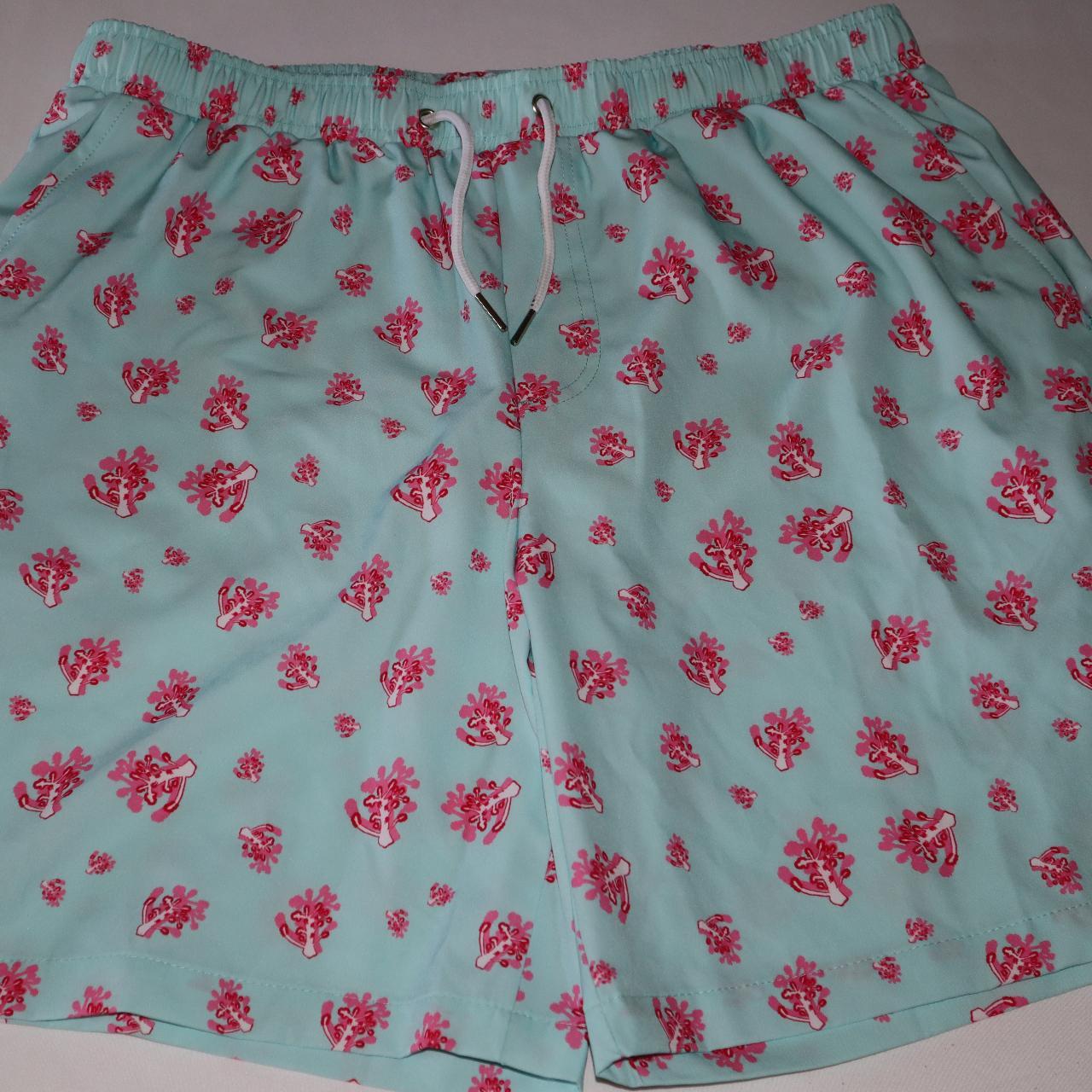 Product Image 1 - Pink Flowers Beach shorts

Size: XL

Please