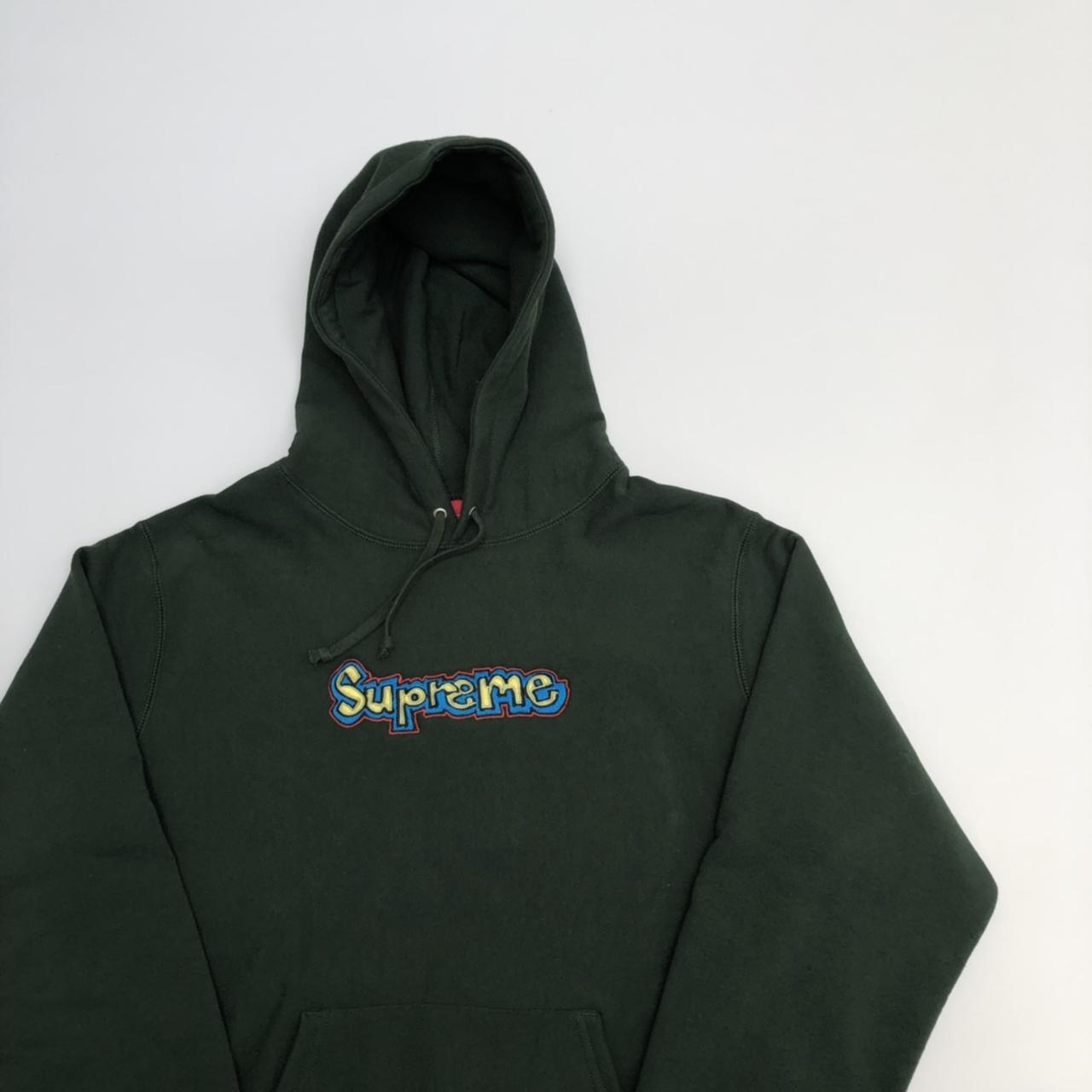 Supreme Gonz Hoodie Large - Green - DSWT Offers... - Depop