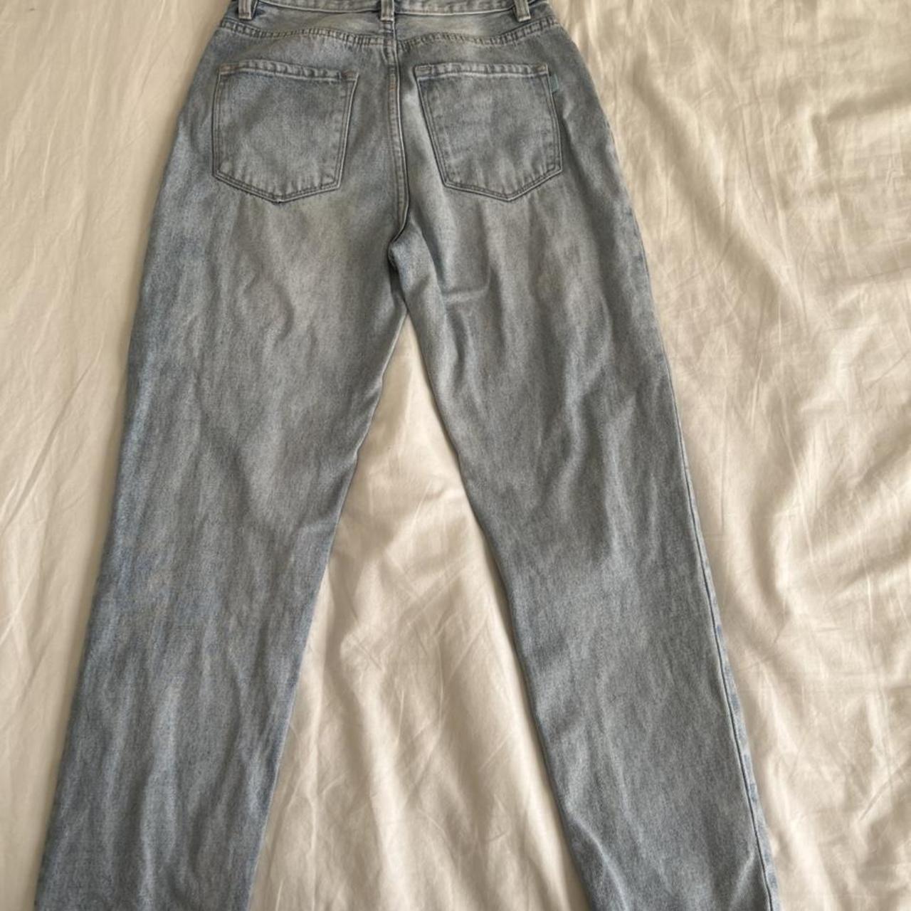 Kookai ‘LA’ Jeans - ‘mum’ style. Mid rise. Size 38,... - Depop