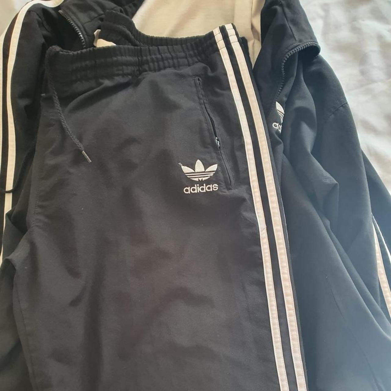 Adidas Men's Black Jumpsuit | Depop