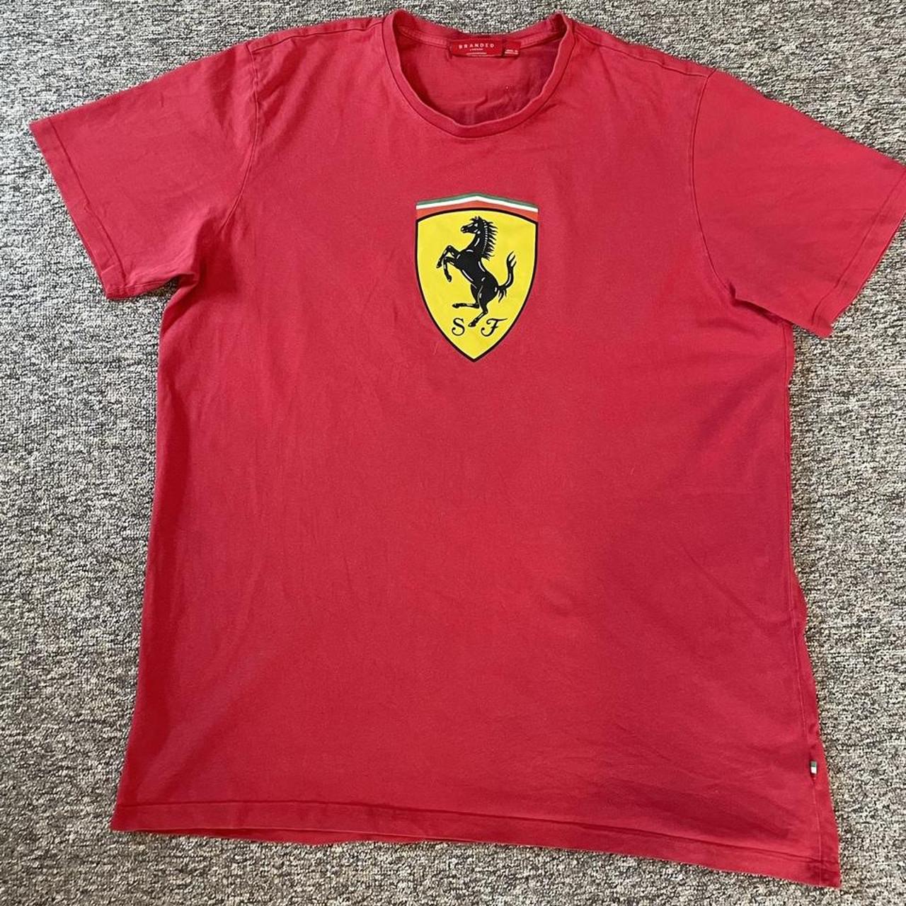 Ferrari t-shirt Super nice red Ferrari t-shirt Red... - Depop