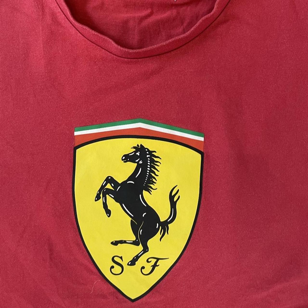 Ferrari t-shirt Super nice red Ferrari t-shirt Red... - Depop