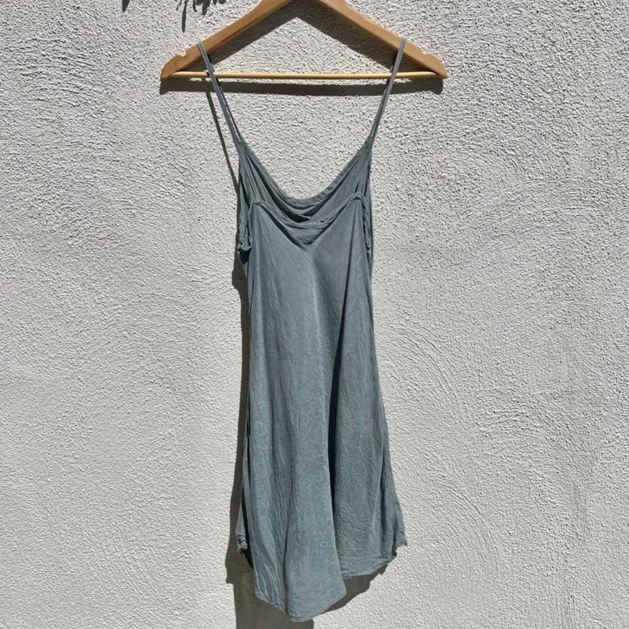 Basement Women's Blue and Grey Dress (3)