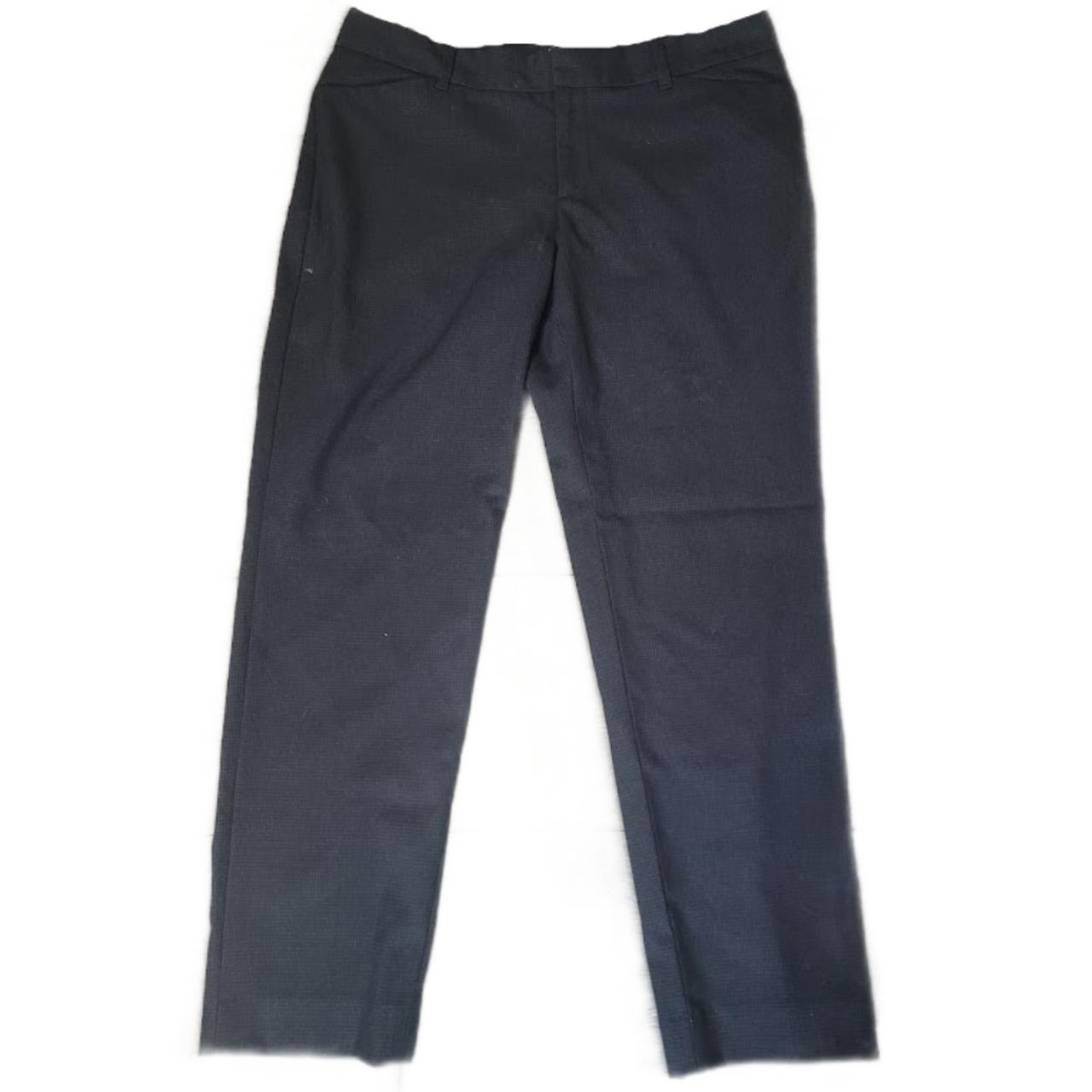Gap Slim Cropped Suit Pants Size: 4 Stretch - Depop