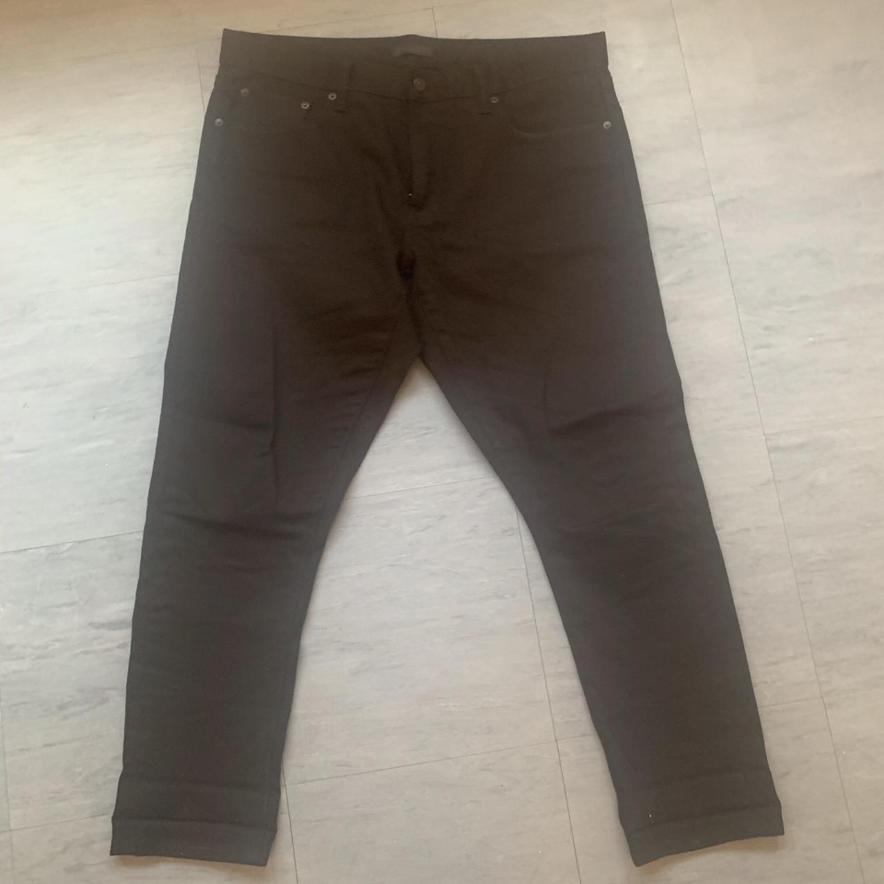 Black Uniqlo Salvage Denim jeans Good pair of denim... - Depop