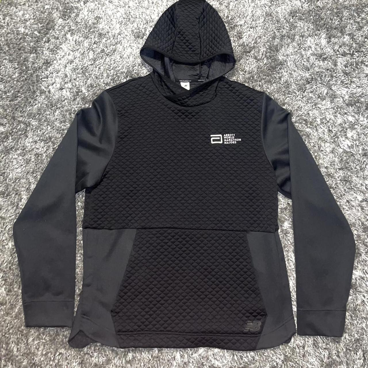 new balance quilted hoodie