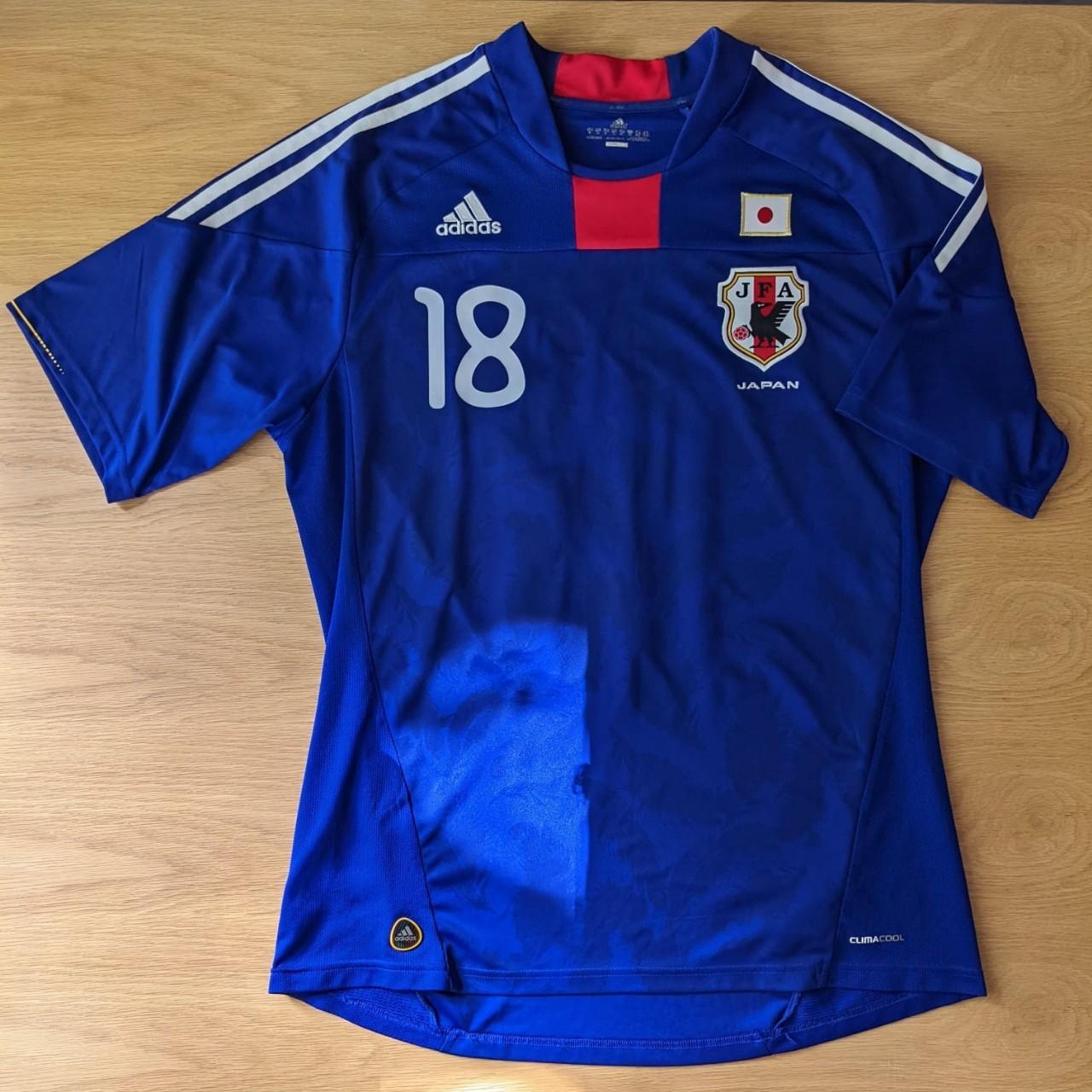 Adidas Japan Home Shirt 2010-11 Honda 18 Print Mens... - Depop