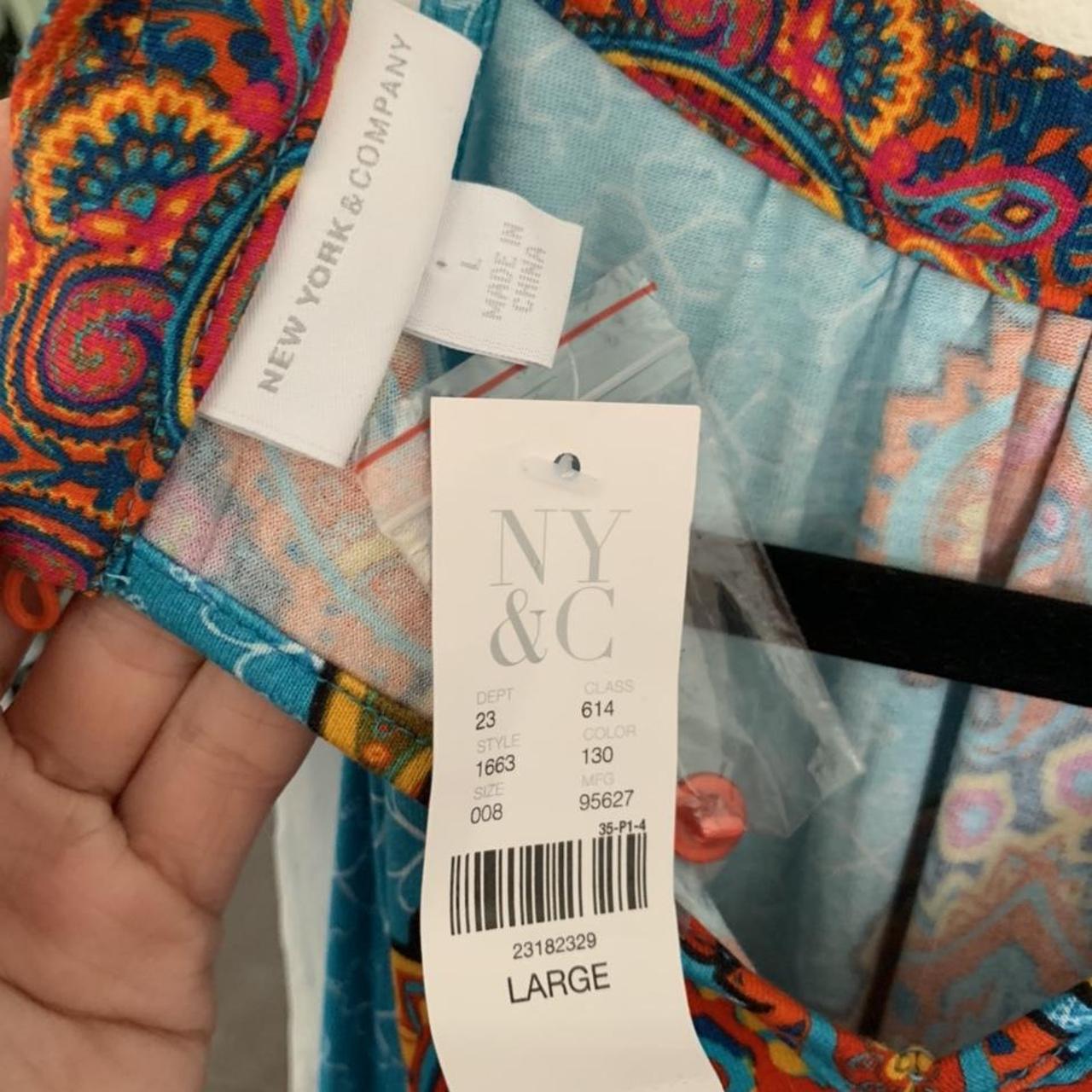 new york and company dress size large. New with... Depop