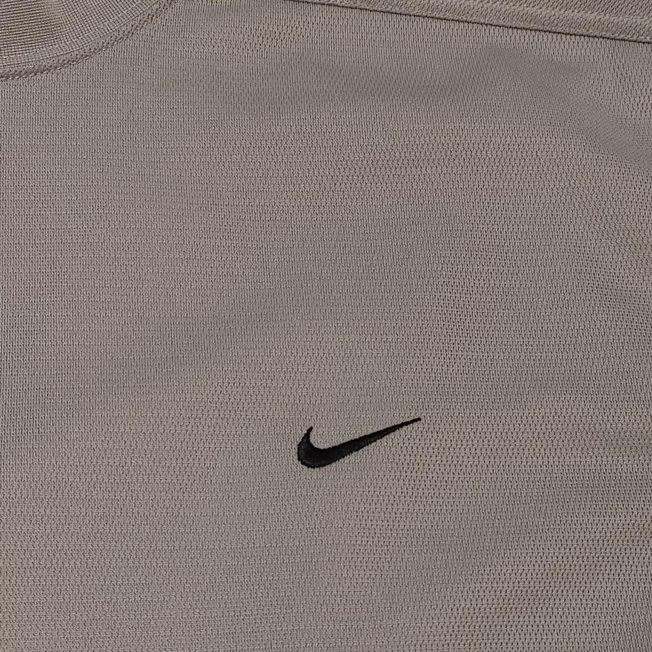 Vintage Y2K Nike Silver Tag Essential Swoosh Long... - Depop