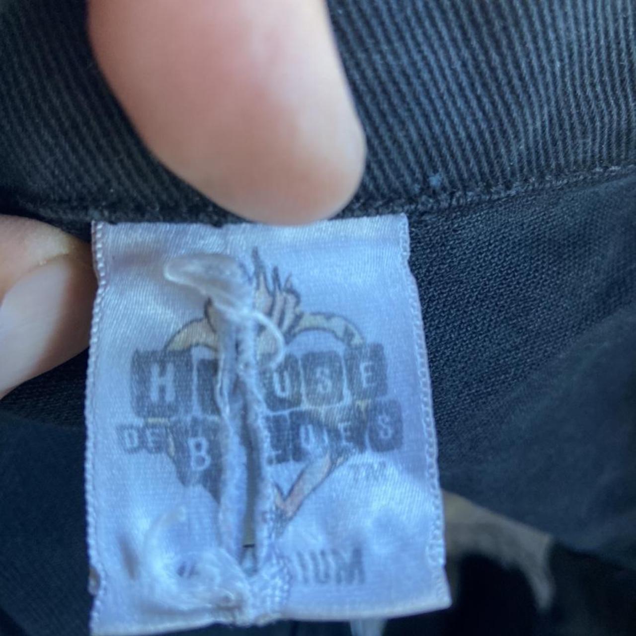 Vintage House Of Blues Black Denim jacket with a lot... Depop