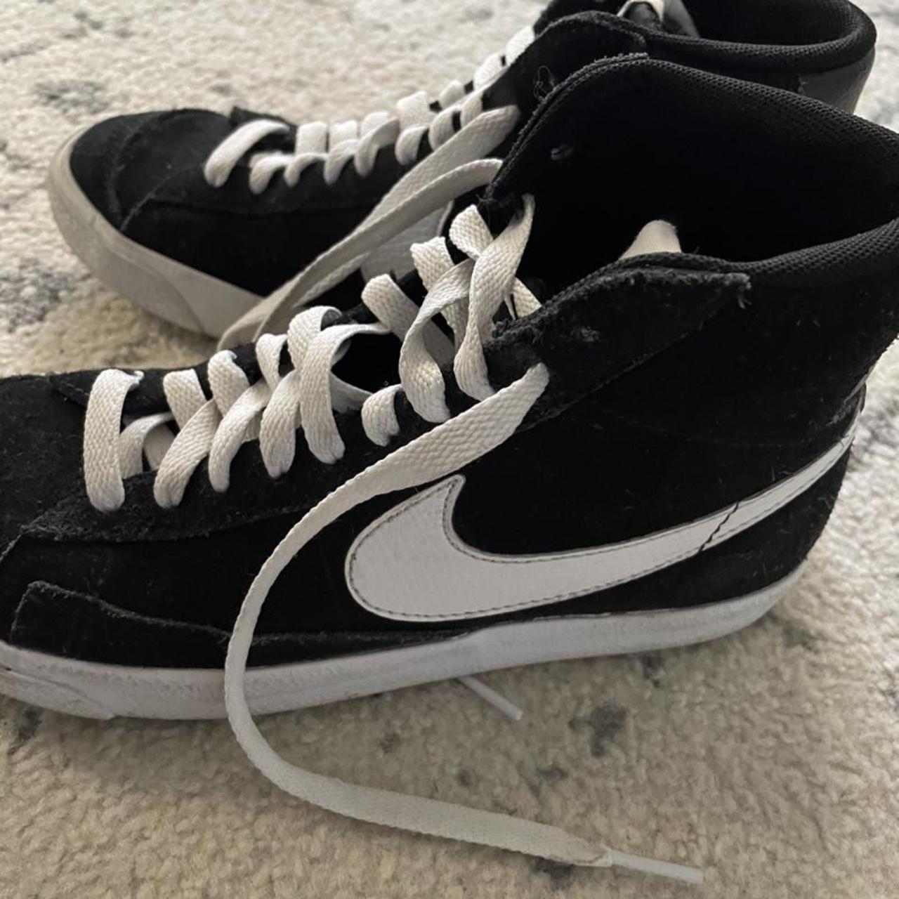 womens black nike trainers sports direct