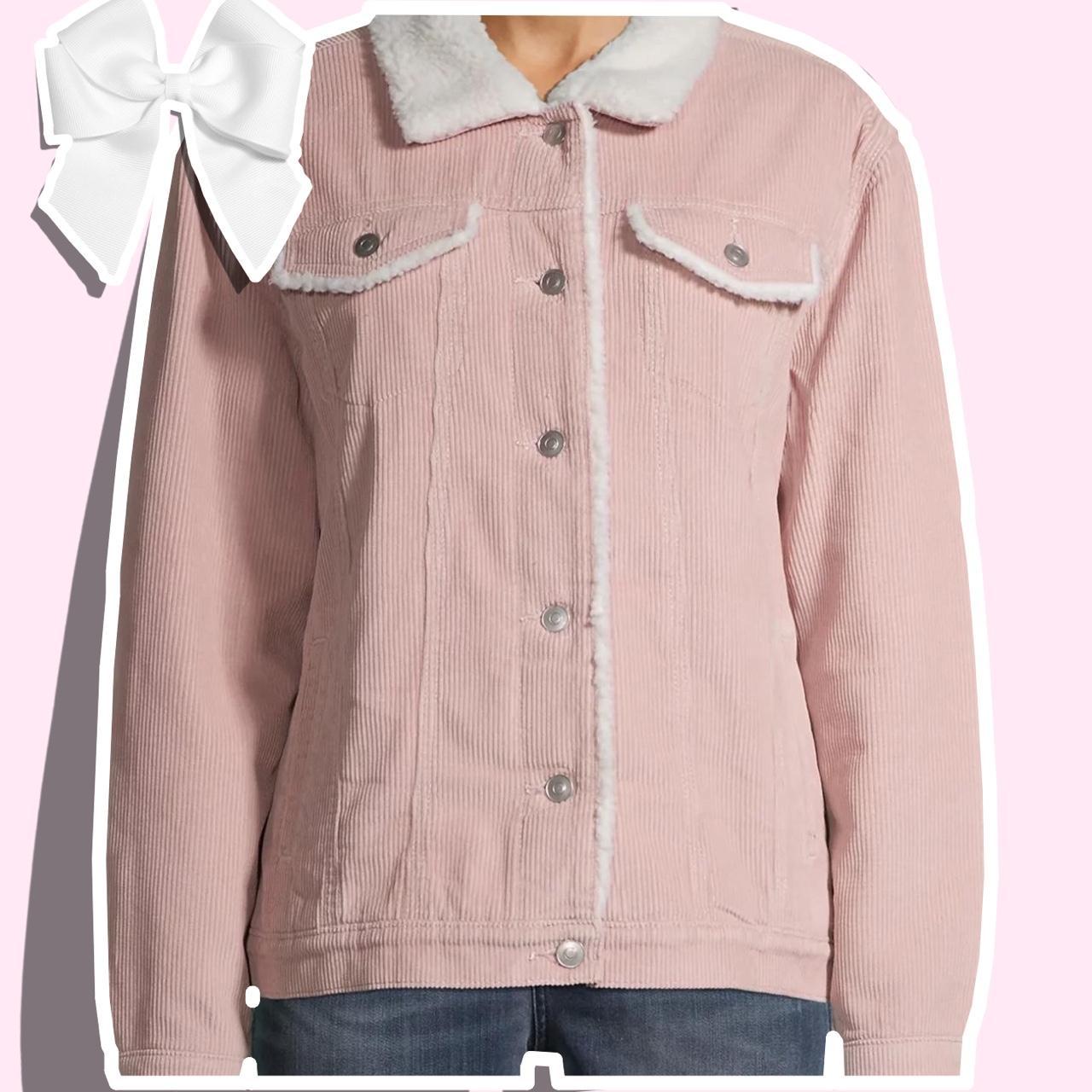 Pink Winter Jacket ! Size S Material Comfortable... Depop