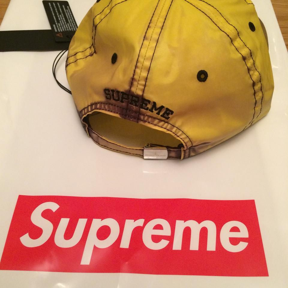 Supreme X stone island heat reactive six 6 panel hat... - Depop