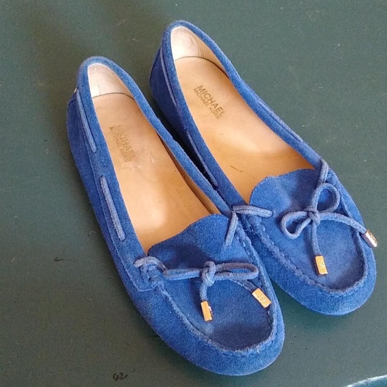 Michael kors loafers womens blue online