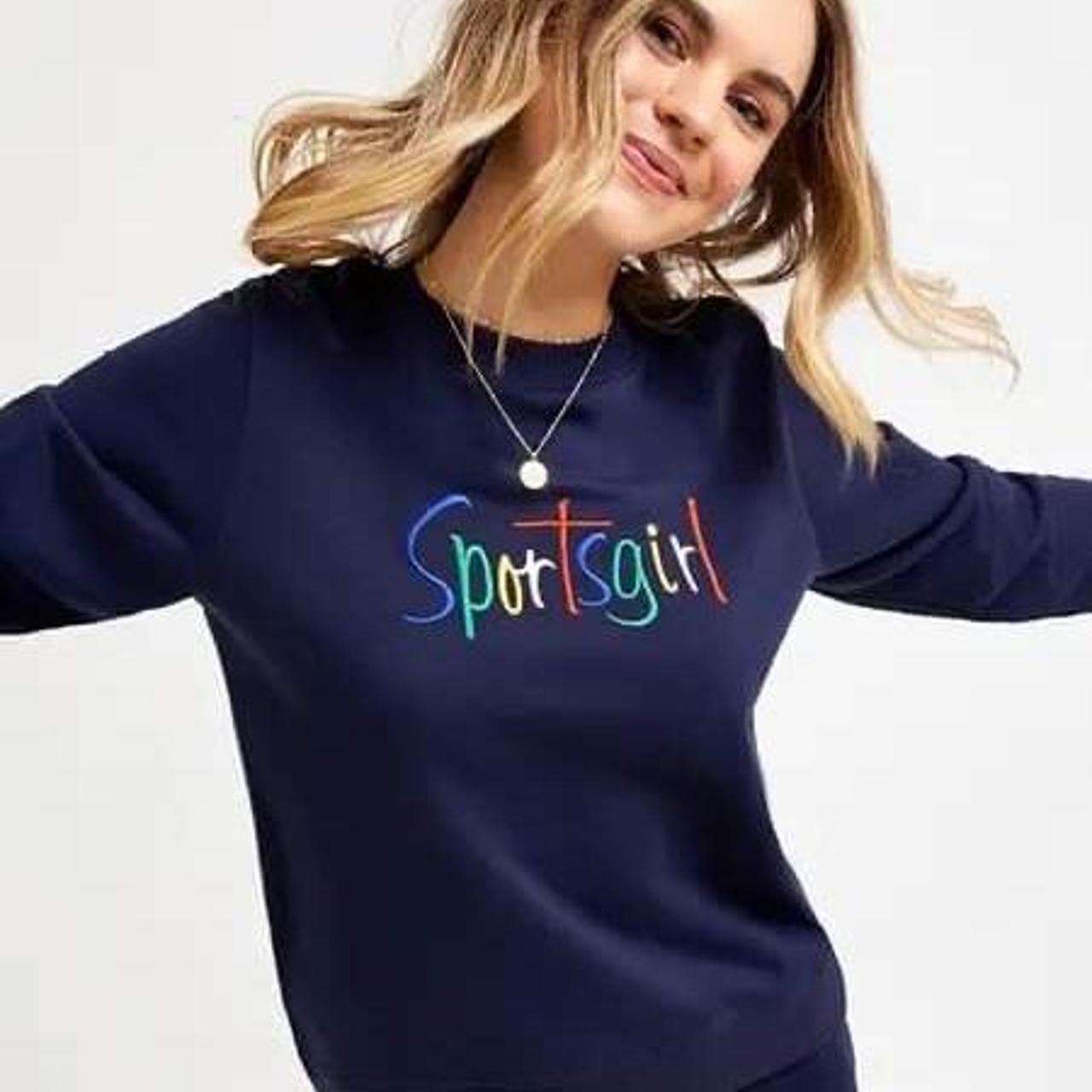 Sportsgirl Rewind Navy Blue Sweater, Size XS/8 Brand... Depop