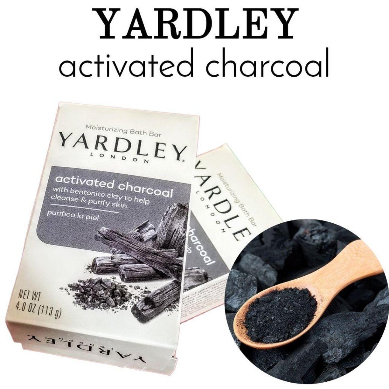 Yardley Activated Charcoal Moisturizing Bath Bar Set... Depop