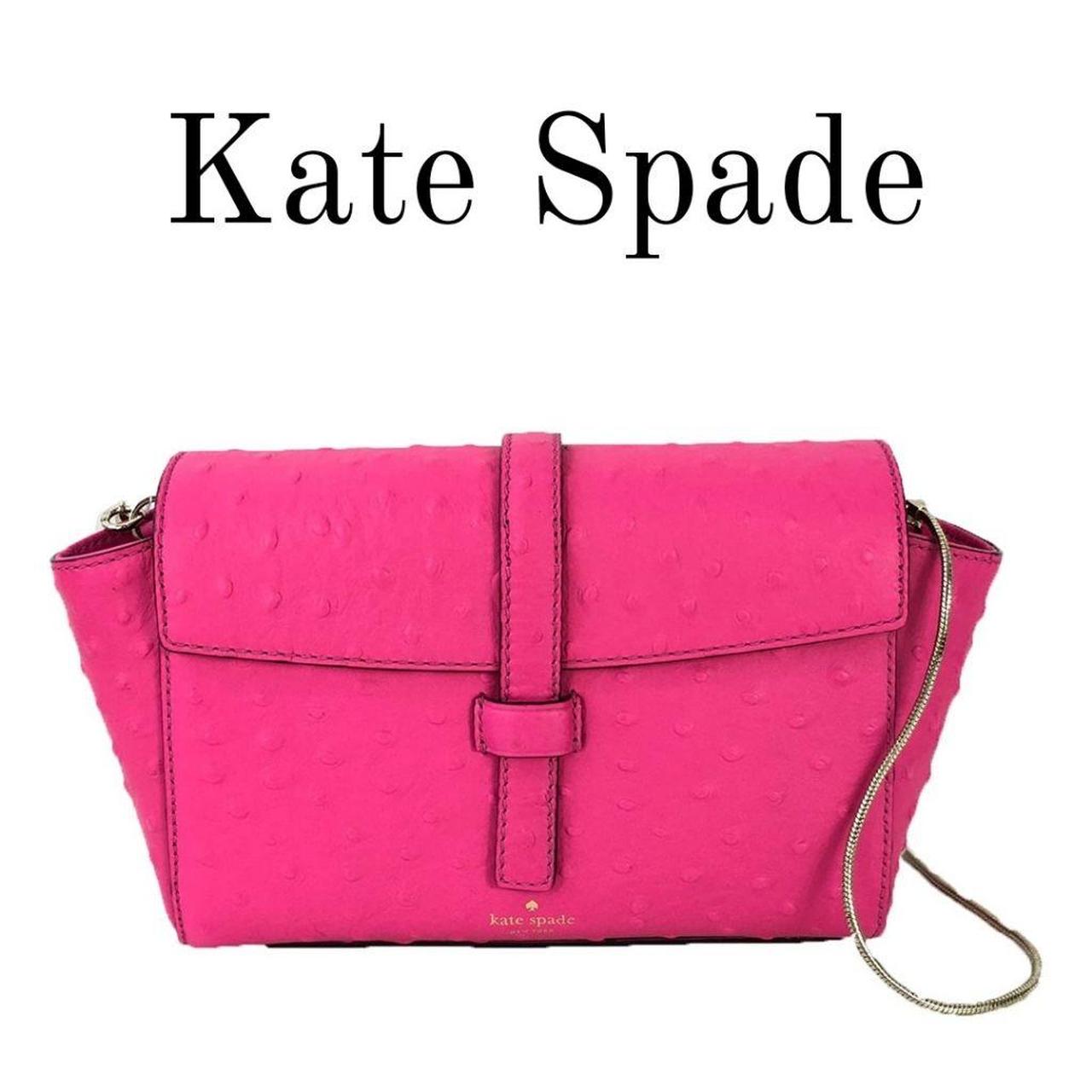 Kate spade ostrich shop handbag