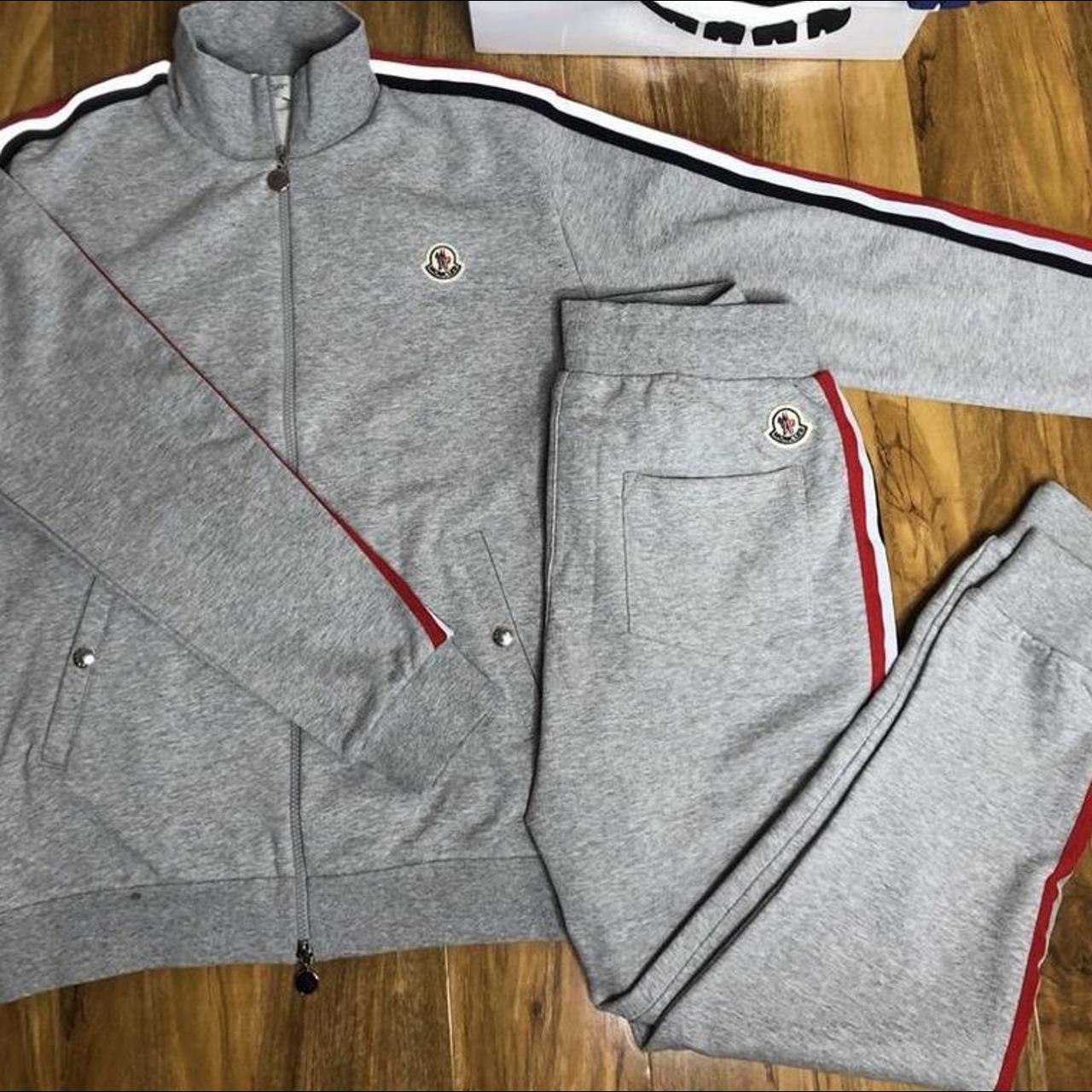 Moncler tracksuit never worn - Depop