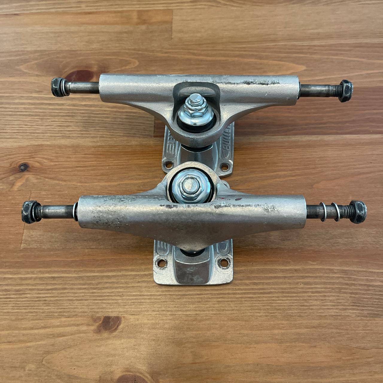 Bullet Silver Skate Trucks 130mm 5.0” Axle width... Depop