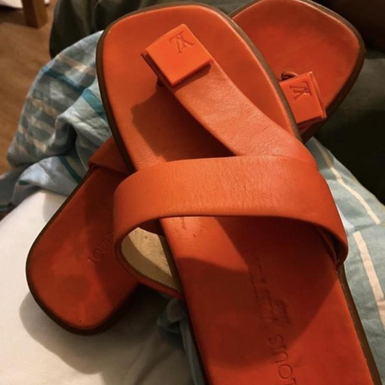 Louis Vuitton sandals -good condition -price - Depop