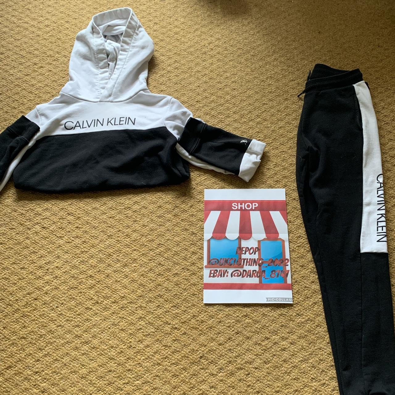 Calvin Klein Tracksuit Only One Defect Shown In Depop