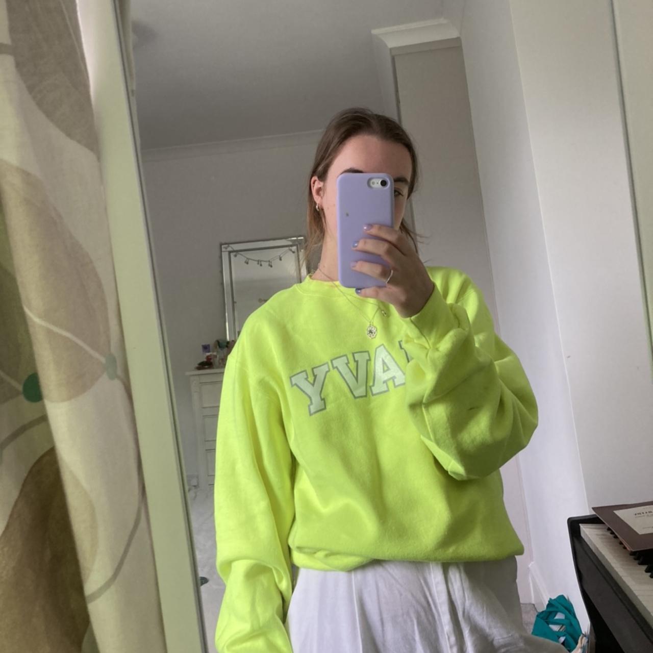 Champion on sale neon sweatshirt