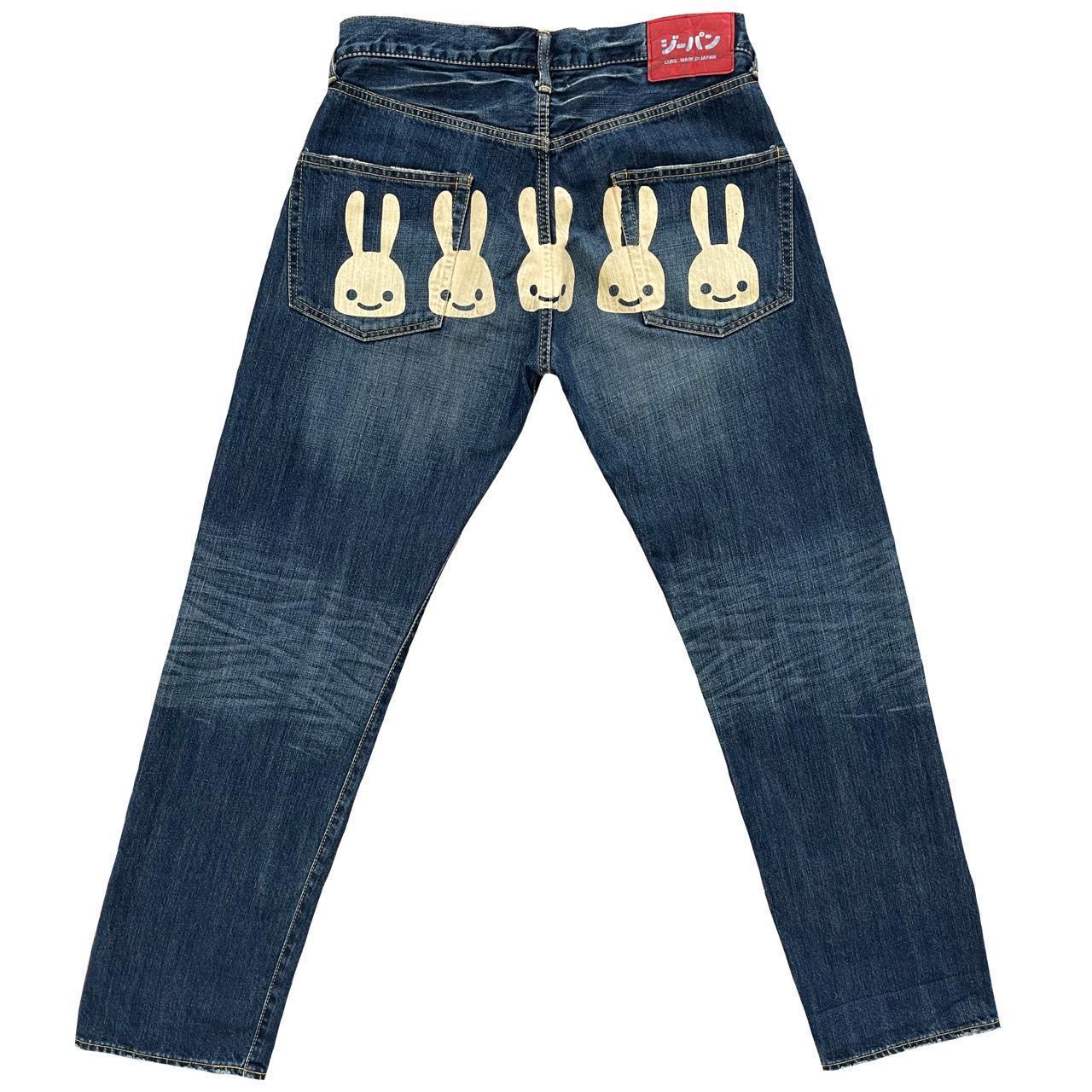 Cune Bunny Jeans, Made in Japan. High quality