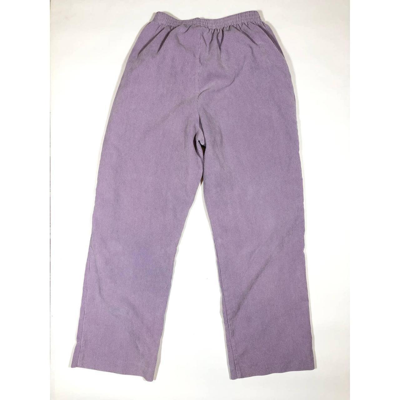 lavender corduroy pants