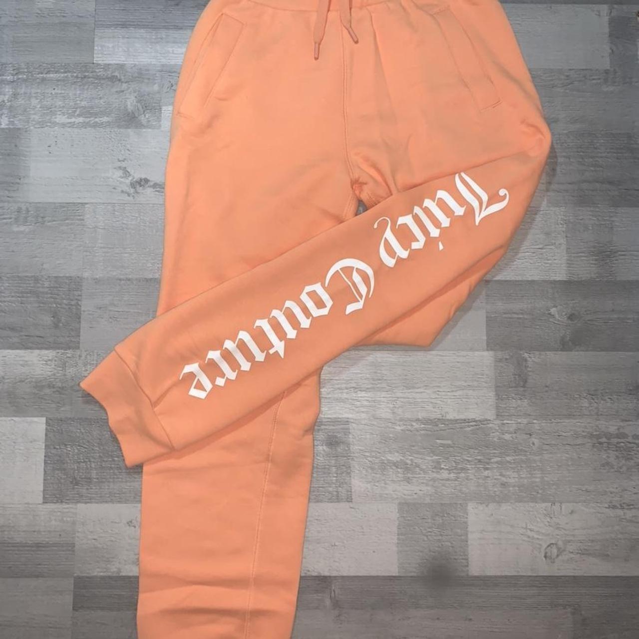 Peach discount tracksuit bottoms