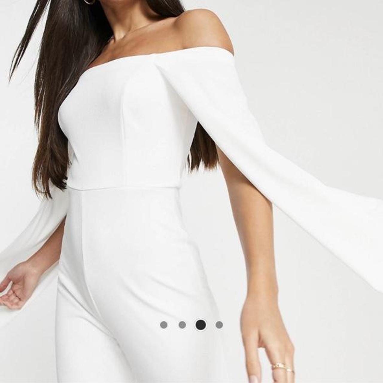 Club L Women's White Jumpsuit (4)