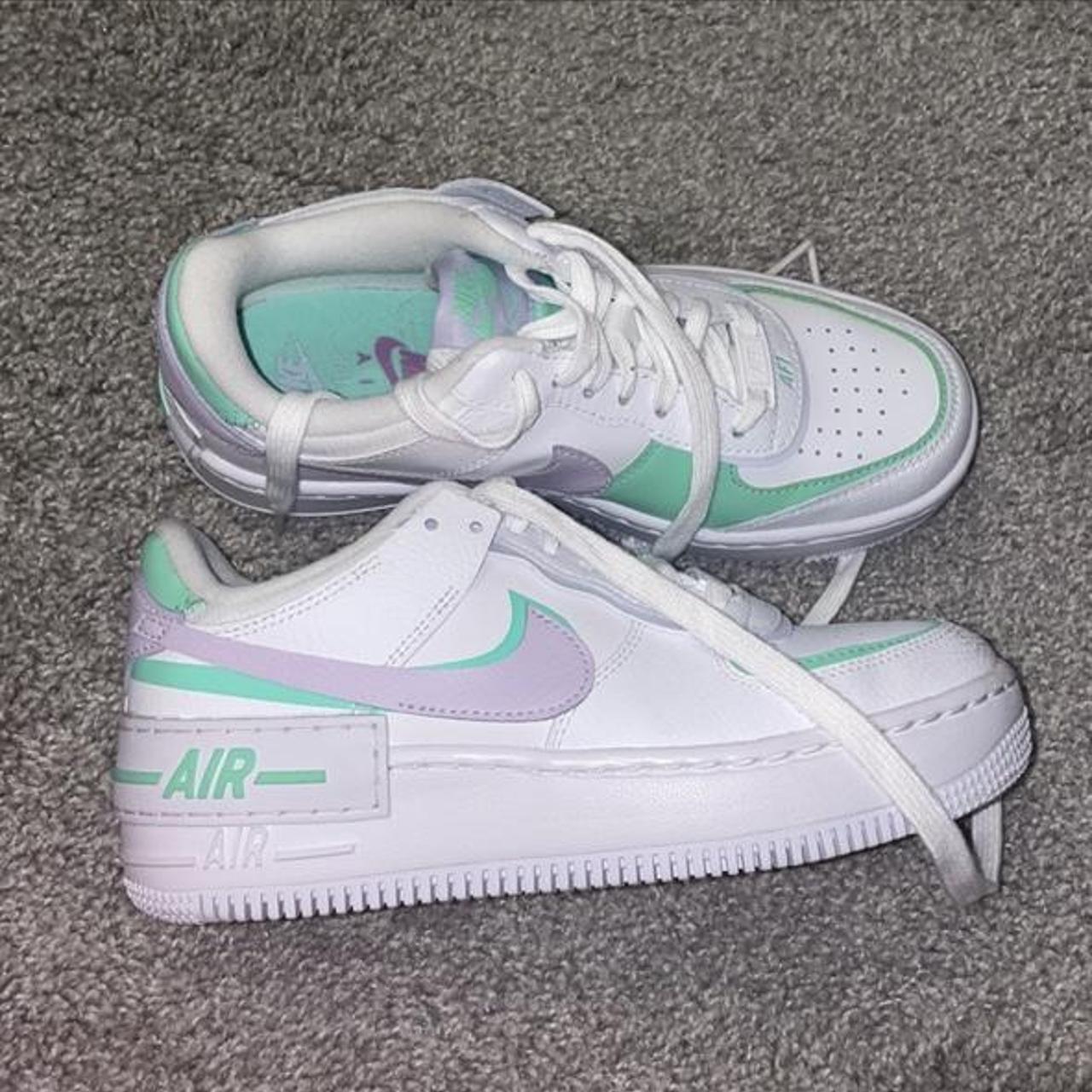 nike af1 mint green