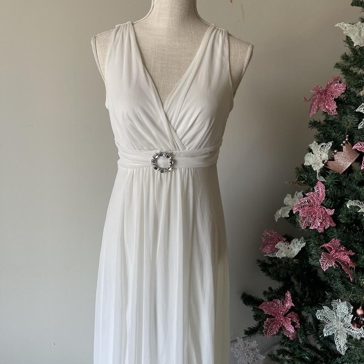 Enfocus Studio Women's White Dress (2)