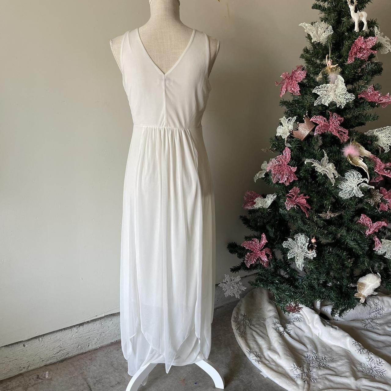 Enfocus Studio Women's White Dress (3)